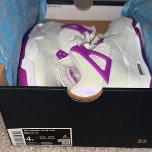 Jordan Kids Sneakers - White and Purple